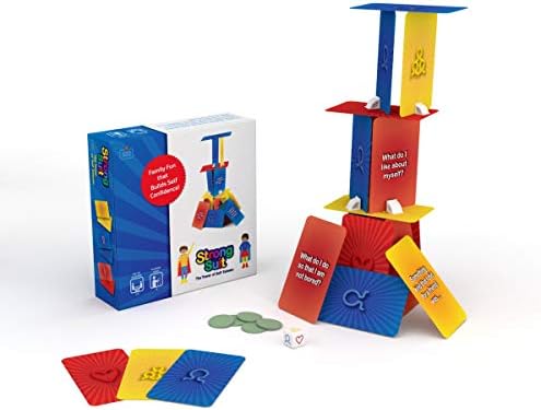 StrongSuit – The Tower of Self Esteem, Family Therapy Card Game for Kids, Teens, Boost Self Confidence and Social Skills with Creativity, Problem Solving – Used by Therapists and Parents, 2-5 Players StrongSuit – The Tower of Self Esteem, Family Therapy Card Game for Kids, Teens, Boost Self Confidence and Social Skills with Creativity, Problem Solving – Used by Therapists and Parents, 2-5 Players