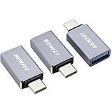 USB C to USB 3.0 Adapter 3 Pack,Benfei USB C to A Male to Female Adapter, Compatible with MacBook 2018 2017 2016, Samsung Galaxy Note 8, Galaxy S8 S8+ S9, Google Pixel, Nexus, and More