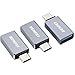 USB C to USB 3.0 Adapter 3 Pack,Benfei USB C to A Male to Female Adapter, Compatible with MacBook 2018 2017 2016, Samsung Galaxy Note 8, Galaxy S8 S8+ S9, Google Pixel, Nexus, and More primary