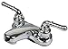 Ultra UF08042C Two-Handle Chrome Non-Metallic Series Lavatory Faucet