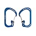 Nite Ize CSLA3-03-R6 SlideLock Carabiner Aluminum #3, Blue