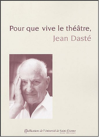 Pour que vive le théâtre
