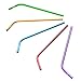 Yookeehome Bent Wide Smoothie Straws, 10.5