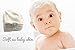 Ecocie 100% Natural Bamboo Washcloths, Extra Absorbent, Reusable Towel / wipes, Unbleached, Chemicals & Dyes FREE, Just The Right Touch for Sensitive Baby Skin, 6 Pack 10”X10”