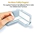 SKYLA HOMES - Clear Corner Protectors (28-Mix-Pack) | High Resistant Adhesive Gel | Best Baby Proof Corner Guards | Stop Child Head Injuries | Tables, Furniture & Sharp Corners Baby Proofing