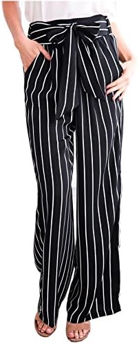 flowy pants striped