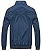 Chouyatou Men's Active Lightweight Softshell Zipper Bomber Jacket