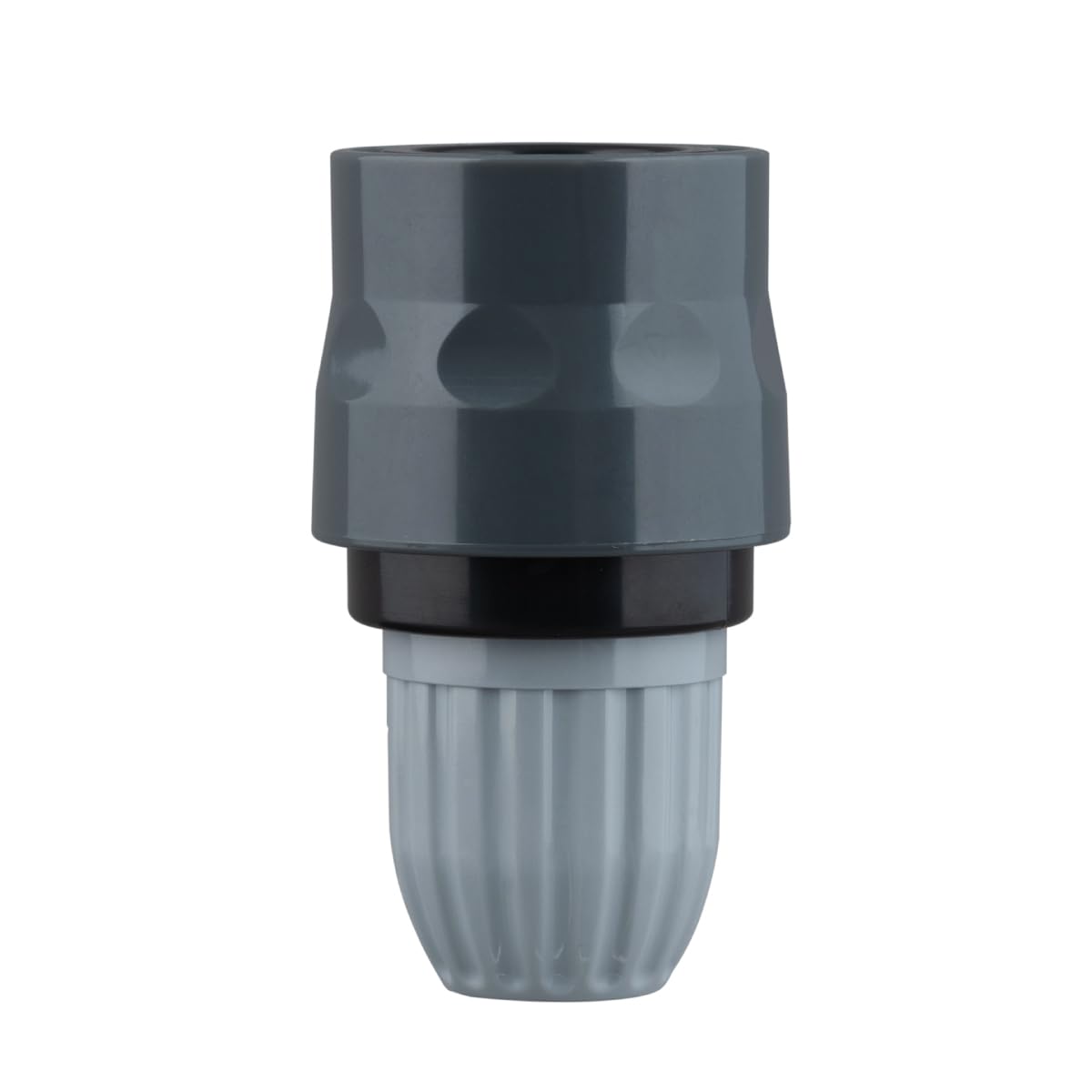 タカギ(Takagi) スリムコネクター(GY) グレー 散水用コネクター ホースリール用交換部品 内径7.5-9mm/外径13.5mm対応 G079GYSH商品画像