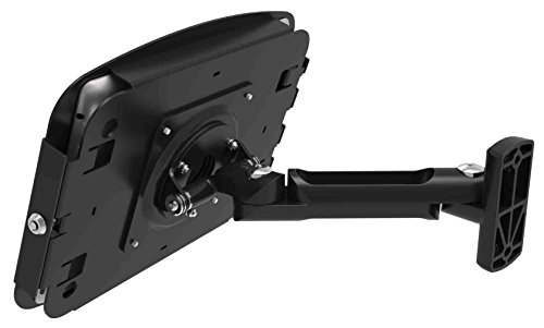 Maclocks 827B224SENB Space Enclosure Stand with Swing Arm Wall Mount for iPad 2/3/4, iPad Air, iPad Air 2, Pro 9.7 (Black) - Thumbnail 3