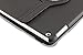 Rotating Apple iPad 5 Case (2017) Devicewear Detour 360 - Black Vegan Leather Case Multiple Viewing Angles and On/Off Switch
