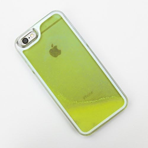 Yellow Glow in the Dark Liquid iPhone 6 6S Case