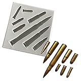 Bullet Modeling Silicone Mold for DIY Fondant Candy