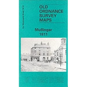 Mullingar 1911: Westmeath Sheet 19.10 Landkaart – Gevouwen Kaart, 1 december 1996