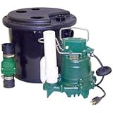 Zoeller 105-0001 Laundry Pump Package Including M53 Sump Pump