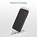 JETech Case for Samsung Galaxy S6, Shock-Absorption TPU and Replaceable PC Cover Ultra Slim Fit (Black)