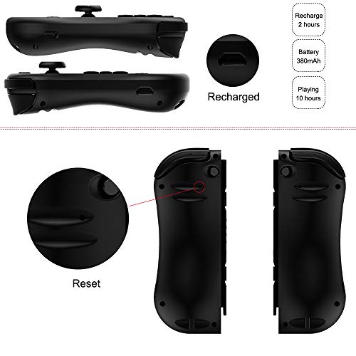 Kinvoca Joy Pad Controller for Nintendo Switch, L/R Switch Controller