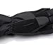 HIGHLOONG Men Waterproof Thinsulate Ski Snowboard Gloves Winter Warm Gloves Black (M,Standard)