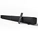 Soundbar, TV Sound Bar Wired and Wireless Bluetooth Home Theater Surround Audio, 32-inch Speaker 40 Watt 2.0 Channel Wall Mountable, Remote Control with Optical Cable USB Input, Black