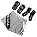Hayabusa T3 4oz Pro Style MMA Gloves - Black/Blue, Large