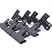 Z ZICOME Matte Black Large Metal Bulldog Clips Paper Clamps for Chip Bags, Photos, Crafts, 2-1/2 Inch, 10 Pack