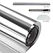 XinDinYi One Way Mirror Window Film, Window Tint for Home Privacy Film Anti UV Window Tint Film (Silver, 17.3 Inch x 6.56 Feet)