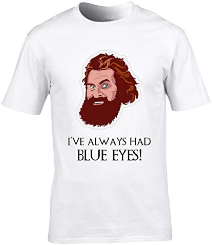Uveeka - Game of Thrones - I've Always Had Blue Eyes - Tormund Giantsbane - White Men's T-Shirt - TV Show Themed
