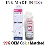 Refill ink(70ml) compatible with Epson L100 L200 L300 L350 L550-Magenta(T6643)