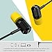 Marsno M1943 Earbuds Audio in-Ear Headphones with Microphone Noise Isolating in-Ear Memory Foam - Ear Buds with Powerful Bass and Pure Sound - [ 3.5mm Jack, Premium Aluminum Construction ] Black