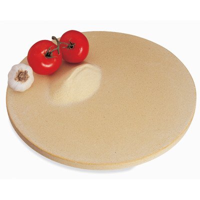 Pizza Stone by CucinaPro - Professional Grade3/4" Thick, 16.5" Porous Round Stone for Oven or Grill