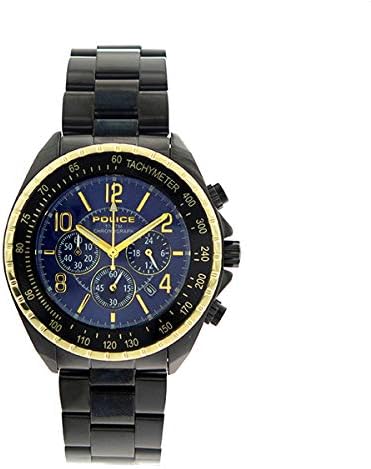 Amazon ポリス Police 腕時計 jsbg 03m クォーツ ネイビー ブラック メンズ 並行輸入品 メンズ腕時計 腕時計 通販