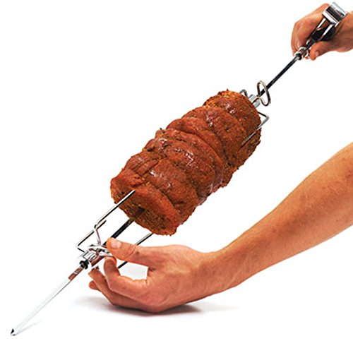 GrillPro 60090 Rotisserie Kit for Grills, 39-1/2", Black (Renewed)