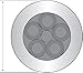 SeaSense LED Recessed Mount Courtesy Light, 3-Inch