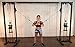 Mega Cross over Gym 90″ high, 13 adjustable Swinging front Pulley mount Great for High Pulls, Pulldowns, Tricep Pushdowns, Crossovers, Rear Deltoid Pulls, Upright Rows, Seated Rows, Bicep Curls & Morethumb 1