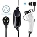 MEGEAR Level 2 EV Charger, 12A/16A/24A/32A/40A Portable EVSE, NEMA 1030 Plug 25FT Home Electric Vehicle Charging Station