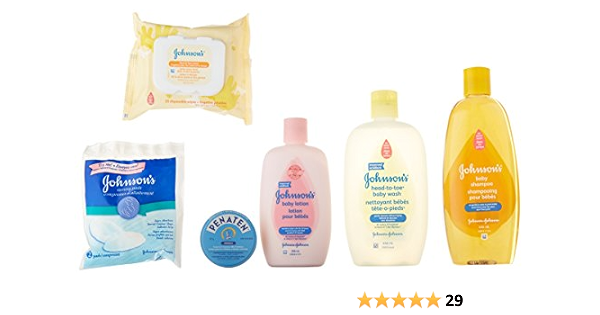 johnson's baby gift basket