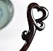 Fonder Mols Spirit Fox Handmade Carved Ebon Hair Sticks Shawl Pins Picks Pics Pins Forks 7