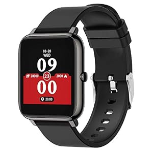 Smart Watch Fitness Tracker Heart Rate Monitor Activity Tracker with 1.3 Inch Touch Screen Step Counter for Women and…