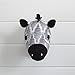 Little Love by NoJo – 3-D Zebra Stuffed Wall Hanging Decor, Fauxidermy - Nursery, Bedroom or Playroom Décor