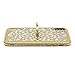 eaLAB Luxury Compatible with iPhone x Glitter Case Bling with Ring Diamond Cover 3D Crystal Spark i Phone 10 with 2 pcs Tempered Glasses