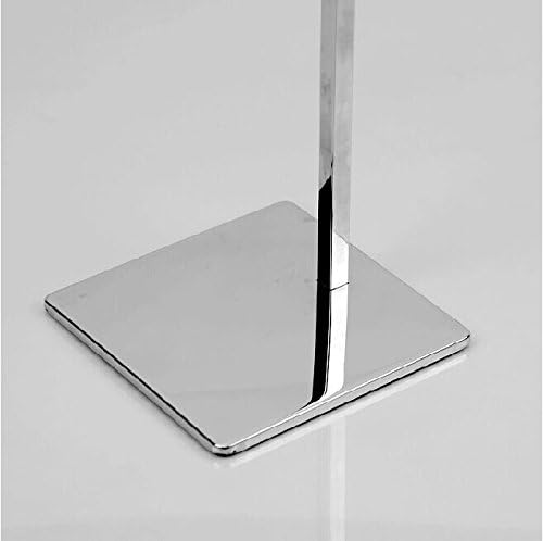 General Metal Handbag Display Stand Holder, Stainless Steel & Iron, Adjustable Height 40-66cm, Silver - Image 3