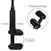 FUTESJ Gooseneck Tablet Stand, Clamp Mount Phone Holder Flexible Clip Lazy Arm Bracket Compatible for 10.5-Inch iPad Pro/iPad/Nintendo Switch/Samsung Galaxy Tabs/Amazon Kindle Fire HD(Black)