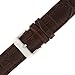 Tech Swiss Watch Band Genuine Leather Extra Long Dark Brown Alligator Grain22 millimeter