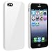 eForCity TPU Rubber Skin Case Compatible with Apple? iPhone? 5 / 5S, White Jelly
