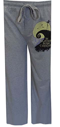Nightmare Before Christmas Gray Lounge Pant for men (Large)