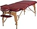 SierraComfort All Inclusive Portable Massage Table, Burgundy