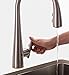 Pfister GT529-ELS Lita Single Handle Pull-Down Faucet with React Touch Free Technology in Stainless Steel