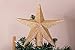 Clever Creations Christmas 8 Inch Tree Topper Glittered Star Decoration, Glitter Treetop Holiday Home Décor, Gold