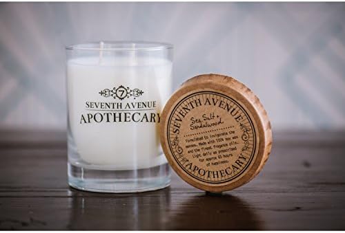 Seventh Avenue Apothecary Hand-poured Sea Salt and Sandalwood Artisan Soy Candle 6 Combo Pack Soy Candle