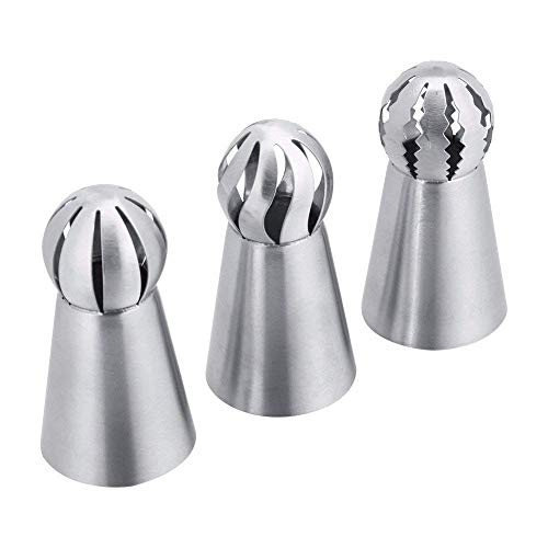 image for Russian Piping Tips Baking Supplies,3pcs Set Baking Supplies Cake Deco