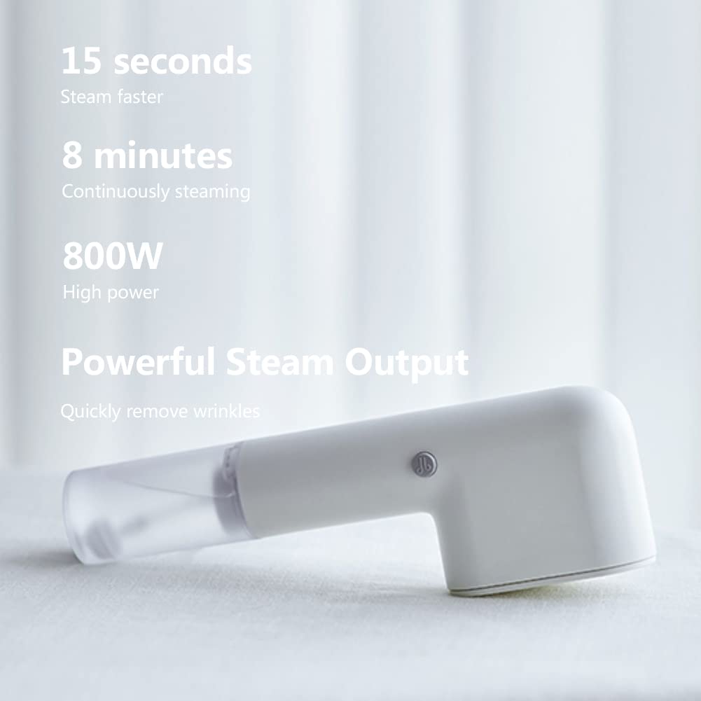 Nesugar Travel Steamer for Clothes Steamer, Simple Designed Portable Handheld Garment Steamer for travel and home, 0.75lbs Lightly, 15s Fast Heat-up, 8 Minutes of Continuous Steam (G1)